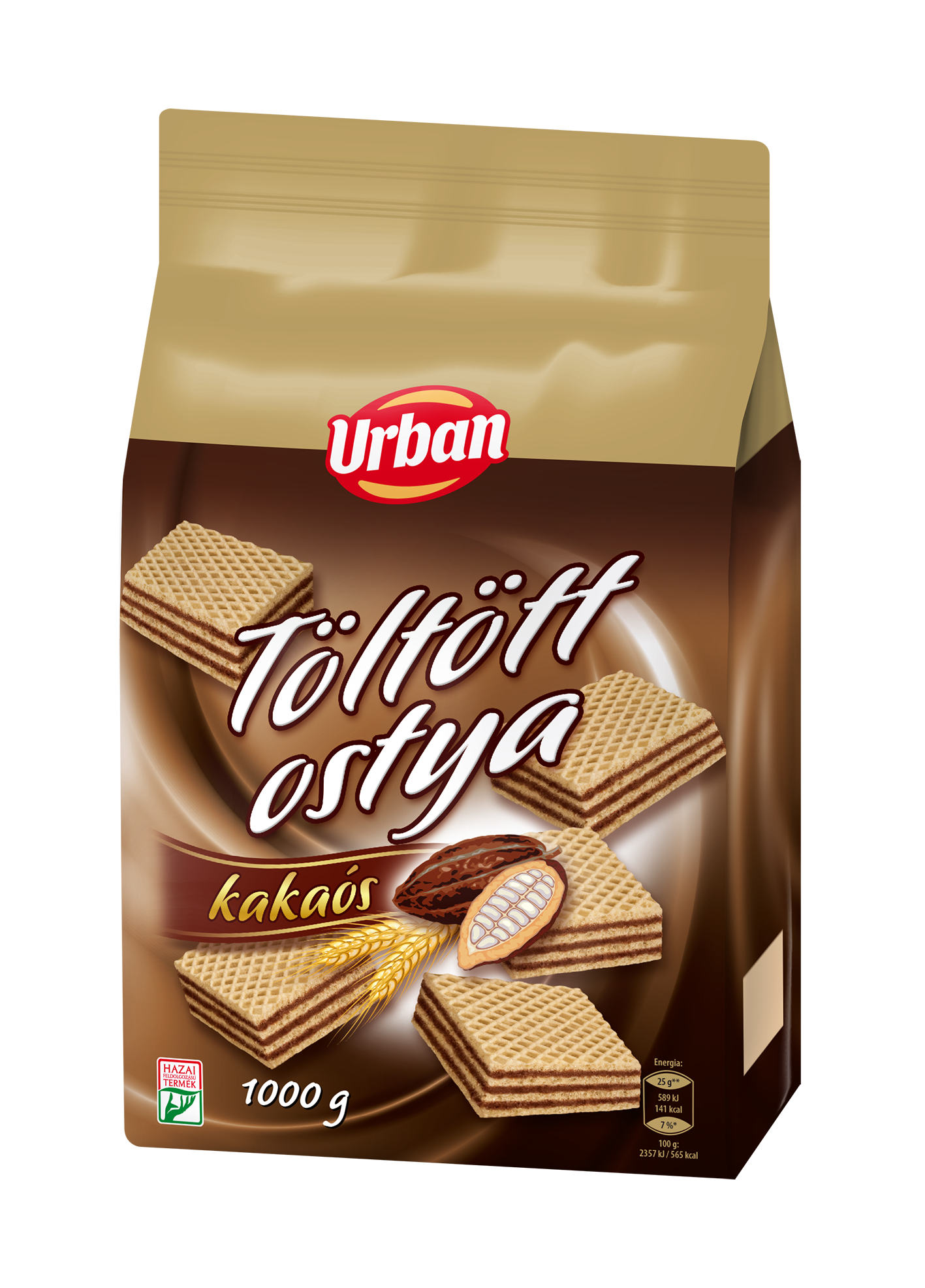 Urbán kakaós nápolyi 1kg tasakban
